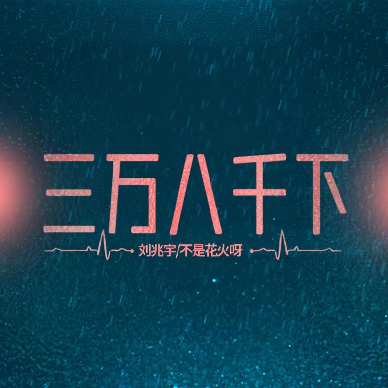 三万八千下 - 刘兆宇 / 不是花火呀 | 三万八千下 cover 封面
